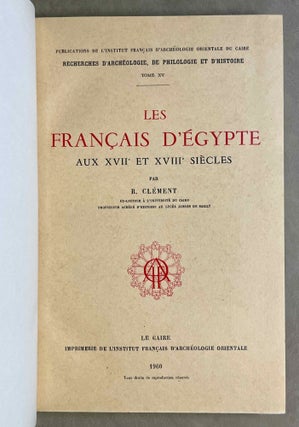 Les Français d'Égypte aux XVIIe et XVIIIe siècles[newline]M7511b-02.jpeg