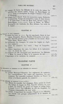 Les Français d'Égypte aux XVIIe et XVIIIe siècles