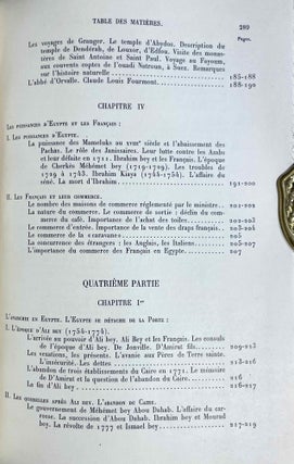 Les Français d'Égypte aux XVIIe et XVIIIe siècles