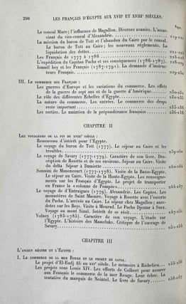 Les Français d'Égypte aux XVIIe et XVIIIe siècles