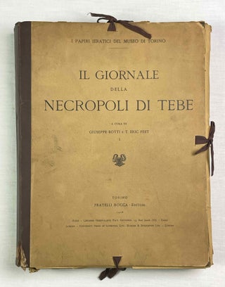 Item #M7512a Il giornale della necropoli de Tebe. I papiri ieratici del Museo di Torino (complete...[newline]M7512a-00.jpeg
