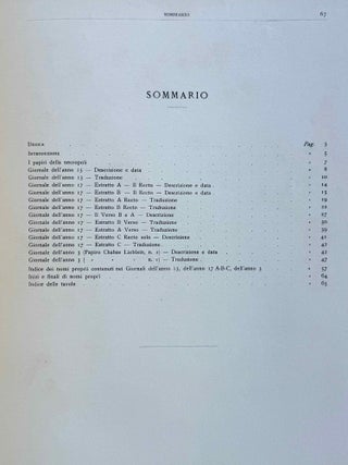 Il giornale della necropoli di Tebe. I papiri ieratici del Museo di Torino (complete in 3 parts)