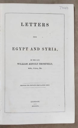 Letters from Egypt and Syria[newline]M7540-04.jpeg
