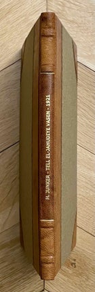 Item #M7545a Der nubische Ursprung der sogenannten Tell el-Jahudîye-Vasen. JUNKER Hermann