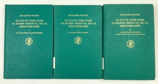 Item #M7546 Le culte d'Isis dans le bassin oriental de la Méditerranée. Vol. 1: Le Culte...