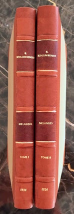Item #M7548 Melanges offerts à M. Gustave Schlumberger, membre de l'Institut, à l'occasion du...[newline]M7548-00.jpeg