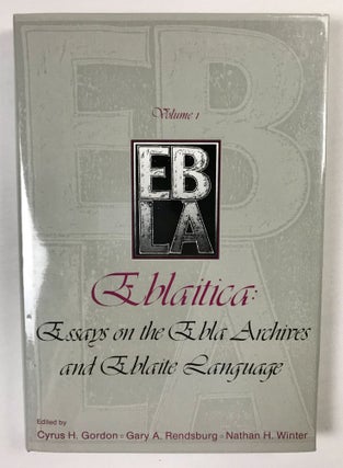 Eblaitica: Essays on the Ebla Archives and Eblaite Language. Volumes I, II, III & IV (complete set)[newline]M7549-02.jpeg