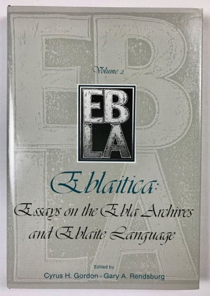 Eblaitica: Essays on the Ebla Archives and Eblaite Language. Volumes I, II, III & IV (complete set)[newline]M7549-09.jpeg