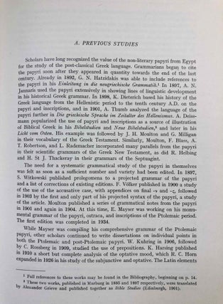 A Grammar of the Greek papyri of the Roman and Byzantine periods. Vol. I: Phonology. Vol. II: Morphology (complete set)[newline]M7582-08.jpeg