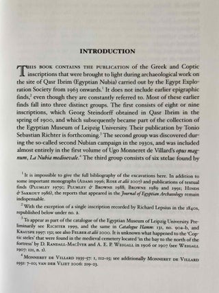 Qasr Ibrim. The Greek and Coptic Inscriptions.[newline]M7584-04.jpeg
