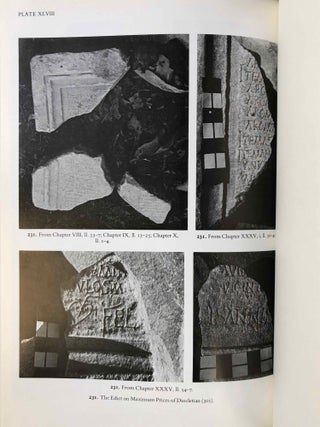 Aphrodisias in late antiquity. The late Roman and Byzantine inscriptions.