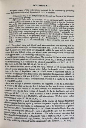 Aphrodisias and Rome. Documents from the Excavation of the Theatre at Aphrodisias Conducted by Professor Kenan T. Erim, Together with Some Related Texts.[newline]M7595-08.jpeg