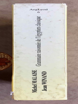 Grammaire raisonn&eacute;e de l'&eacute;gyptien classique[newline]M7598-01.jpeg