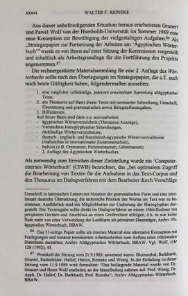 Textcorpus und Wörterbuch. Aspekte zur Ägyptischen Lexikographie.[newline]M7599-30.jpeg