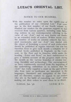 The Reports of the Magicians and Astrologers of Nineveh and Babylon in the British Museum. The original Texts, printed in Cuneiform Characters, edited with Translations, Notes, Vocabulary, Index, and an Introduction. Vol. 1: The cuneiform texts. Vol. 2: English translations, vocabulary (complete set)
