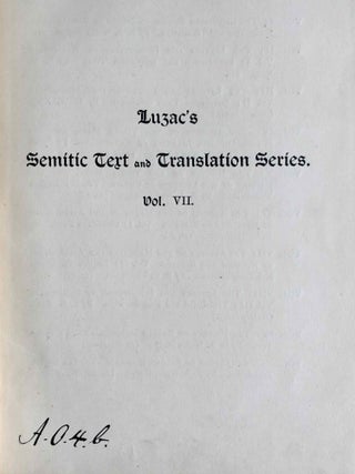 The Reports of the Magicians and Astrologers of Nineveh and Babylon in the British Museum. The original Texts, printed in Cuneiform Characters, edited with Translations, Notes, Vocabulary, Index, and an Introduction. Vol. 1: The cuneiform texts. Vol. 2: English translations, vocabulary (complete set)