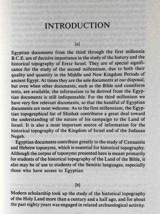 Canaanite toponyms in ancient Egyptian documents[newline]M7606-03.jpeg