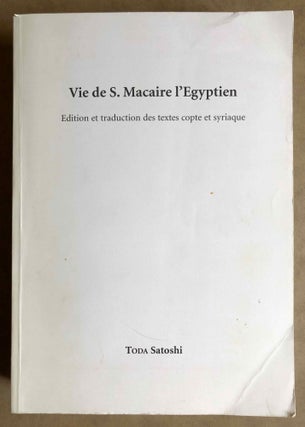 Item #M7610 Vie de S. Macaire l'Égyptien. Edition et traduction des textes copte et syriaque....[newline]M7610.jpeg
