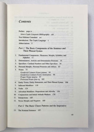 A Coptic Grammar with Chrestomathy and Glossary, Sahidic Dialect