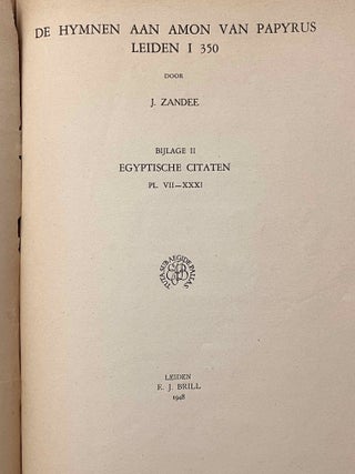 De hymnen aan Amon van Papyrus Leiden I, 350[newline]M7615-11.jpeg