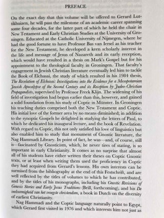 Ancient Judaism and Early Christianity. The Wisdom of Egypt. Jewish, Early Christian, and Gnostic Essays in Honour of Gerard P. Luttikhuizen.[newline]M7619-07.jpeg