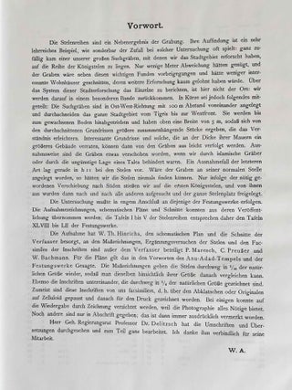 Die Stelenreihen in Assur