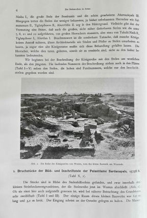 Die Stelenreihen in Assur