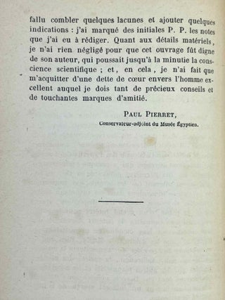 Catalogue des manuscrits &eacute;gyptiens &eacute;crits sur papyrus, toile, tablettes et ostraca en caract&egrave;res hi&eacute;roglyphiques, hi&eacute;ratiques, d&eacute;motiques, grecs, coptes, arabes et latins qui sont conserv&eacute;s au mus&eacute;e &eacute;gyptien du Louvre
