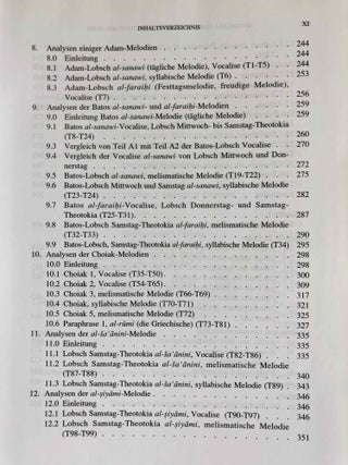 Koptische liturgische Melodien. Die Relation zwischen Text und Musik in der koptischen Psalmodia.[newline]M7642-06.jpeg