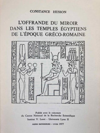 L'offrande du miroir dans les temples égyptiens de l'époque gréco-romaine[newline]M7644-01.jpeg