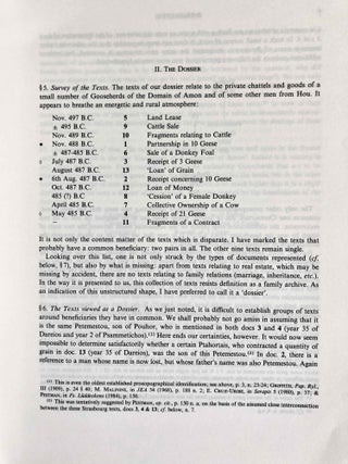 The gooseherds of Hou (Pap. Hou). A dossier relating to various agricultural affairs from provincial Egypt of the early fifth century B.C.[newline]M7647-09.jpeg