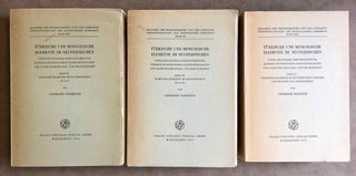 Item #M7649 Türkische Elemente im Neupersischen (und Register zur Gesamtarbeit). Vol. II: alif...[newline]M7649.jpeg