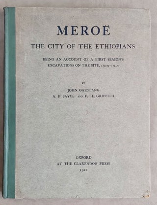 Item #M7656 Meroe. The city of the Ethiopians. Being an account of a first season's excavations...[newline]M7656.jpeg