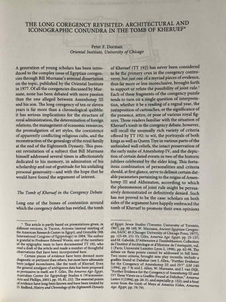 Causing His Name to Live: Studies in Egyptian Epigraphy and History in Memory of William J. Murnane