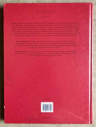 Causing His Name to Live: Studies in Egyptian Epigraphy and History in Memory of William J. Murnane