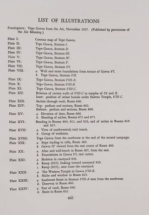 Excavations at Tepe Gawra. Volume I: Levels !-VIII and Volume II: Levels IX-XX (complete set)[newline]M7671-05.jpeg