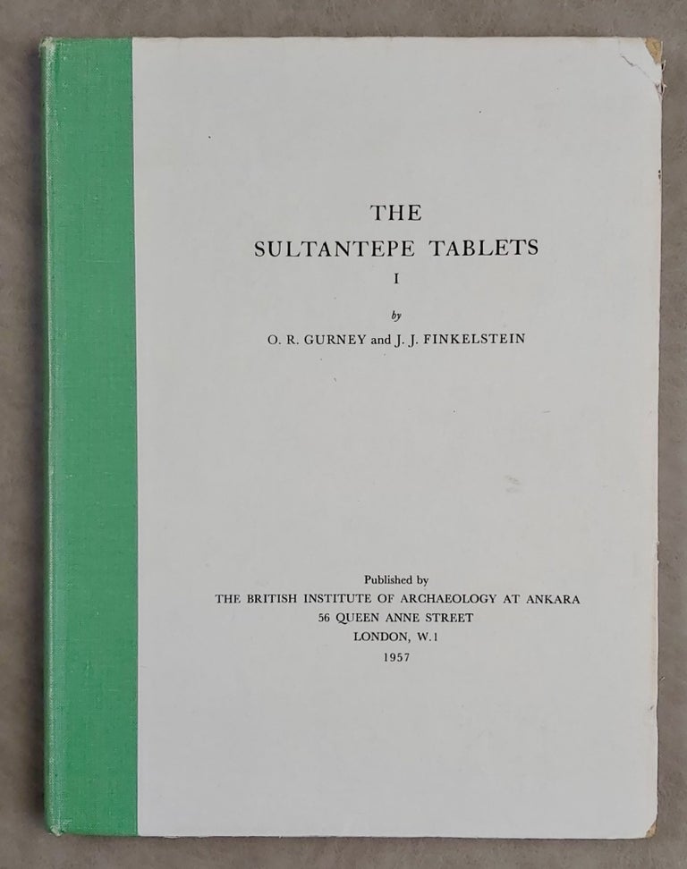 Item #M7672 The Sultantepe tablets. Vol. I & II (complete set). GURNEY Oliver R. - FALKENSTEIN Jacob Joel - HULIN P.[newline]M7672-00.jpeg