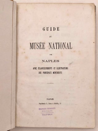 Guide du Musée national de Naples. Avec éclaircissements et illustrations des principaux monuments.[newline]M7679-05.jpeg