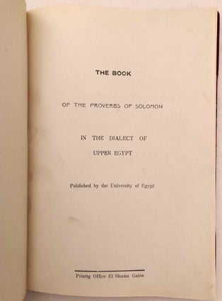 The book of the Proverbs of Solomon in the Dialect of Upper Egypt[newline]M7681-03.jpeg