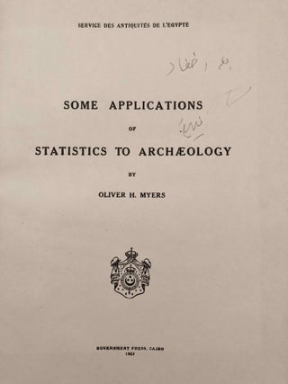Some Applications Of Statistics To Archaeology[newline]M7685-02.jpeg