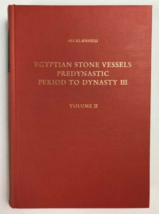 Egyptian Stone Vessels, Predynastic Period to Dynasty III. Typology and Analysis. (3 volumes, complete set)[newline]M7691-13.jpeg