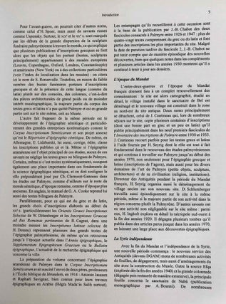 Inscriptions grecques et latines de la Syrie. Tome XVII. Fascicule 1: Palmyre.