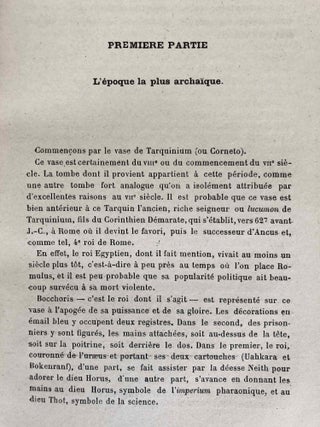 Les rapports historiques et l&eacute;gaux des Quirites et des &Eacute;gyptiens depuis la fondation de Rome jusqu'aux emprunts faits par les auteurs de la loi des XII tables au code d'Amasis. M&eacute;moire original lu &agrave; l'&Eacute;cole du Louvre pendant l'ann&eacute;e scolaire 1899-1900.[newline]M7723-05.jpeg