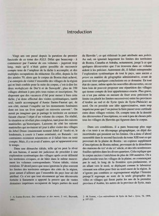 Inscriptions grecques et latines de la Syrie. Tome XIII, Fascicule 2: Bostra (supplément) et la plaine de la Nuqrah