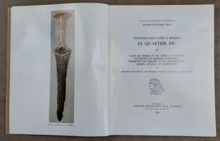 Mallia. Le quartier Mu, II : Vases de pierre et de métal, vannerie, figurines et reliefs d'applique, éléments de parure et de décoration, armes, sceaux et empreintes.