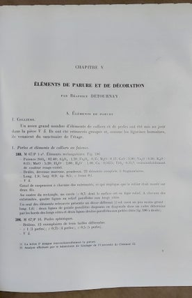 Mallia. Le quartier Mu, II : Vases de pierre et de métal, vannerie, figurines et reliefs d'applique, éléments de parure et de décoration, armes, sceaux et empreintes.