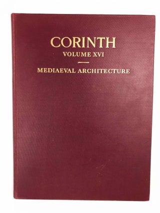 Item #M7747 Corinth. Volume XVI: Mediaeval architecture in the central area of Corinth. SCRANTON...[newline]M7747-00.jpeg