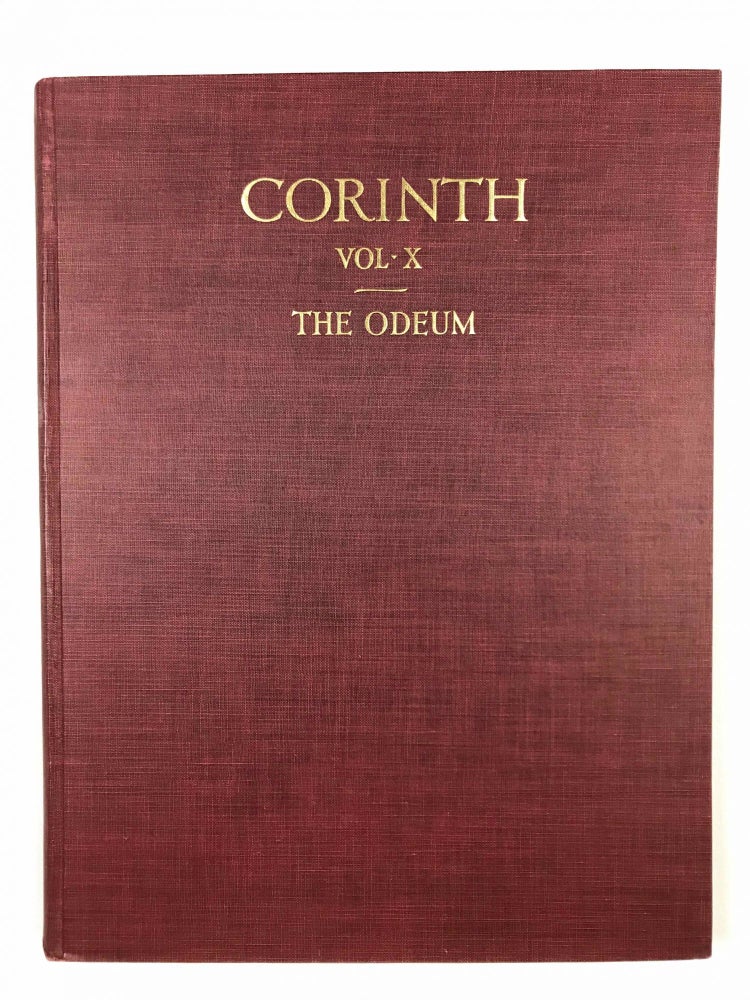 Item #M7750 Corinth. Volume X: The Odeum. BRONEER Oscar.[newline]M7750-00.jpeg