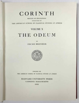 Corinth. Volume X: The Odeum[newline]M7750-01.jpeg