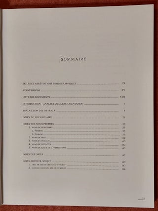 Catalogue des ostraca hi&eacute;ratiques non litt&eacute;raires de Deir el-Medineh. X. 10001-10123